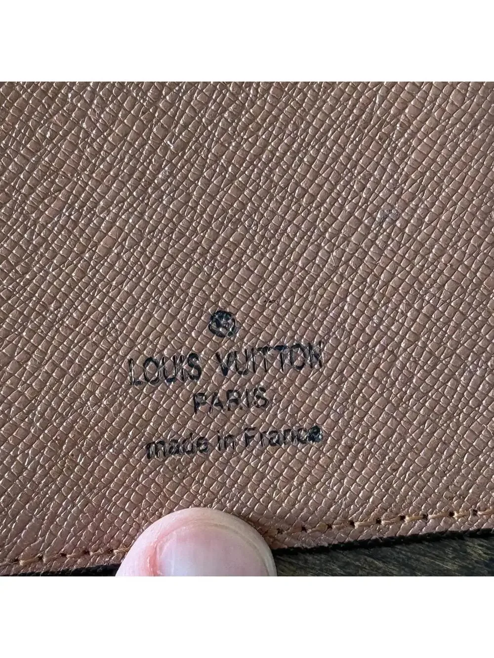 Authentic Vintage Louis Vuitton Monogram Portefeuille Long Vertical Wallet